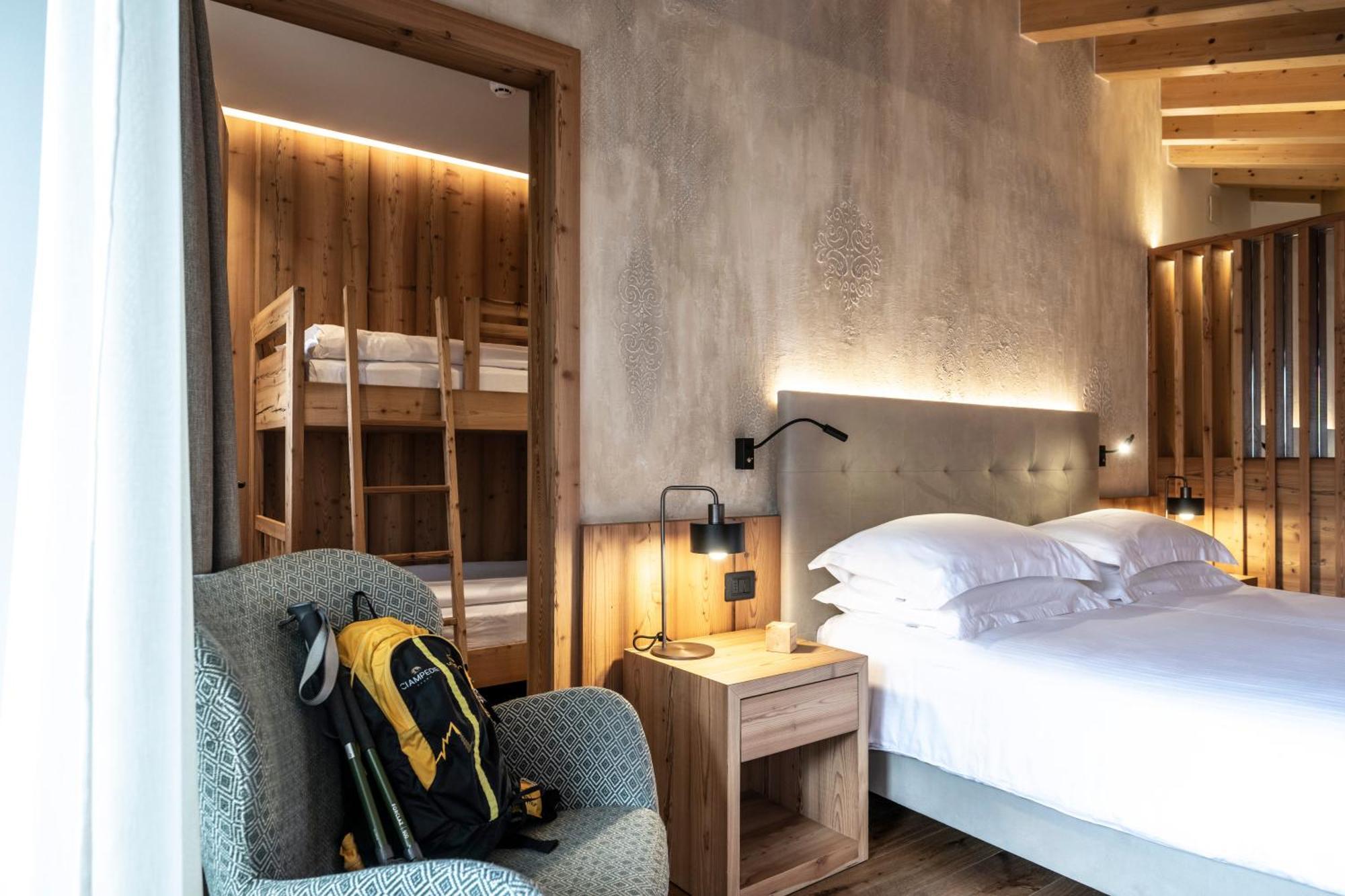 Ciampedie Luxury Alpine Spa Hotel Vigo di Fassa Ngoại thất bức ảnh